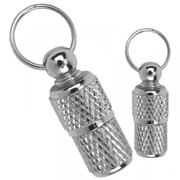 Přívěsek pro psy a kočky, tuba na adresu, 22 mm