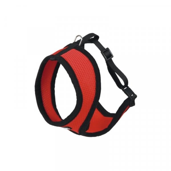 Postroj pro kočky ACTIV, s vodítkem 120 cm, červená