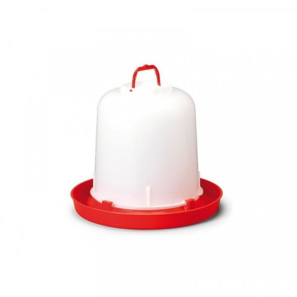 Napáječka pro drůbež plastová klobouková, bajonet, River, 10 l