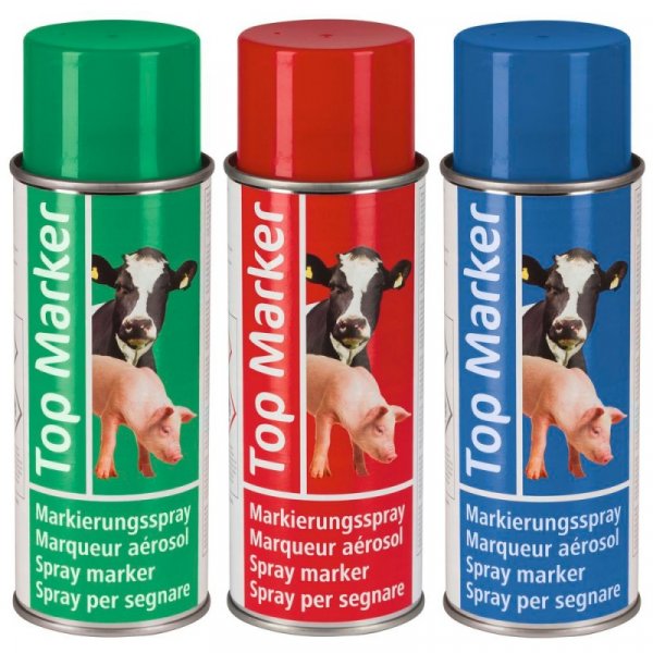 Sprej značkovací TopMarker, 400 ml, zelená