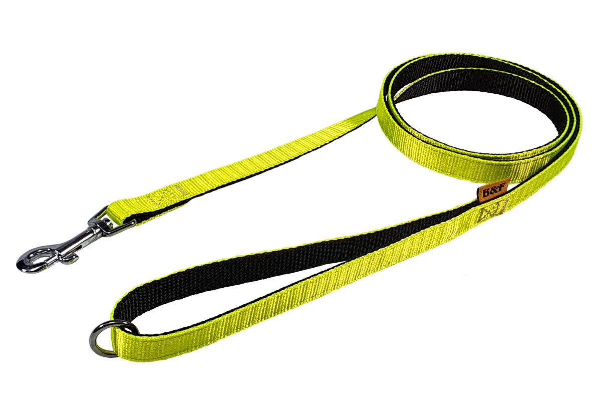 Popruhové vodítko, NEON - 18208N žlutá, 15x150