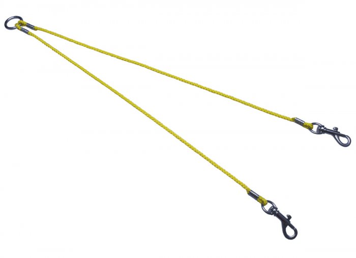 Rozdvojka LANKO 3mm - 15280 žlutá, 3x30