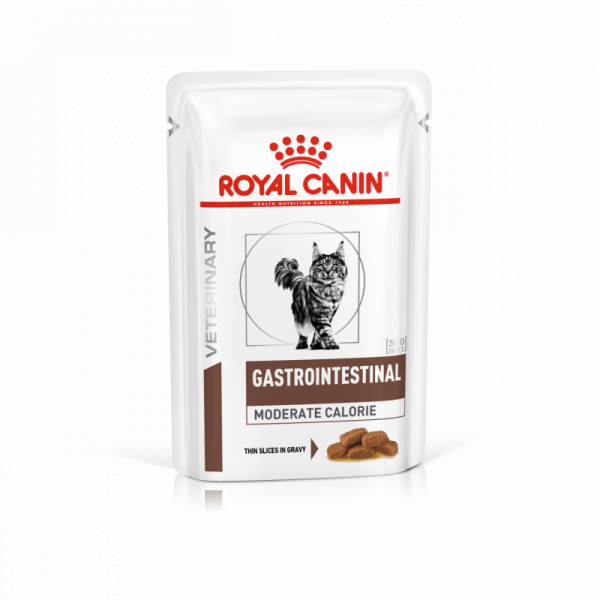 Royal Canin VD Gastrointestinal Moderate Calorie Gravy Kapsičky 12x85 g