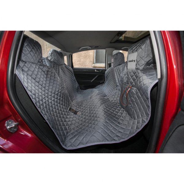 Reedog ochranný potah do auta pro psy na zip - šedý - L
