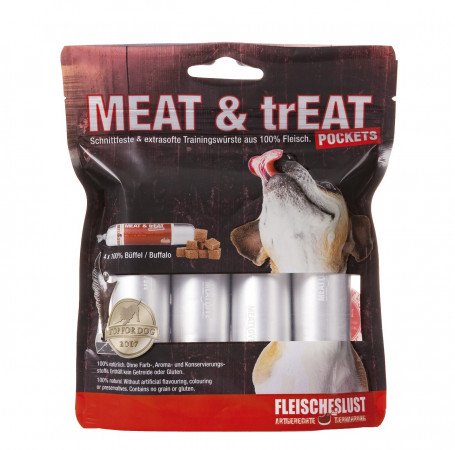 MEAT & TREAT BUFFALO 4x40g 100%