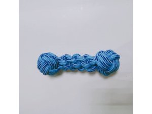 Přetahovadlo uzel modrý 20cm