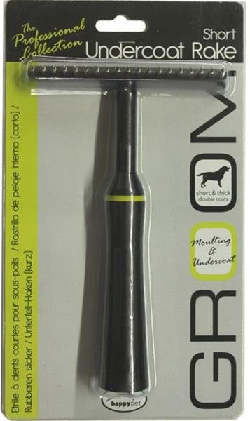 Hřeben hrablo na podsadu krátký Groom HP