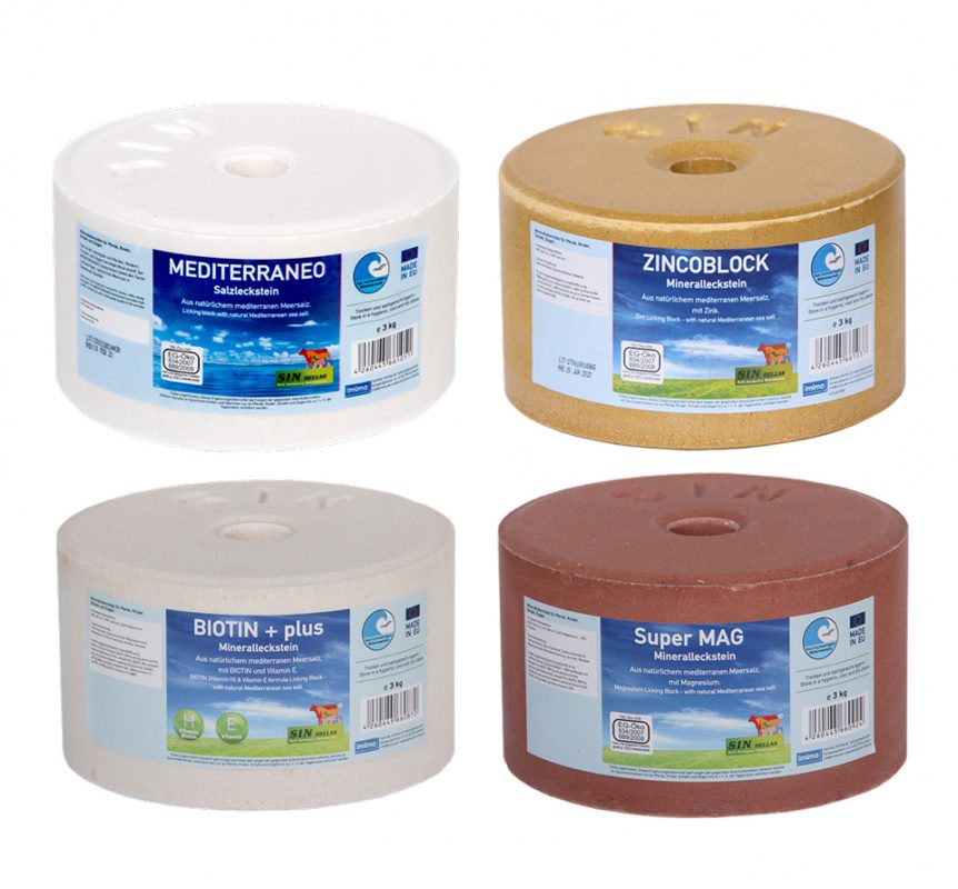 S.I.N. Hellas Solný bar Bylinkový 4 x 3 kg