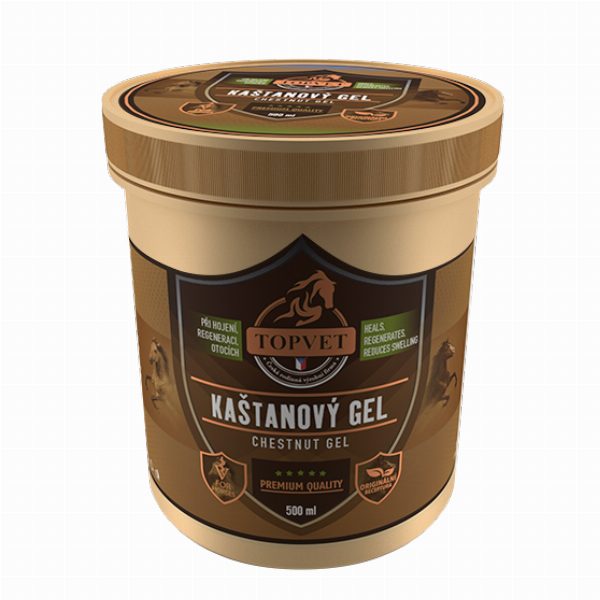 TOPVET Kaštanový gel 500ml