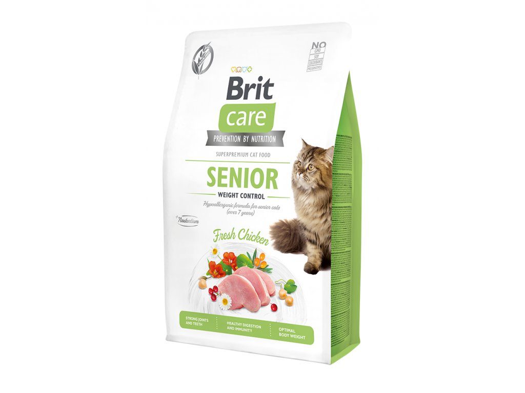 Brit Care Cat Grain-Free Senior Weight Control 0,4 kg