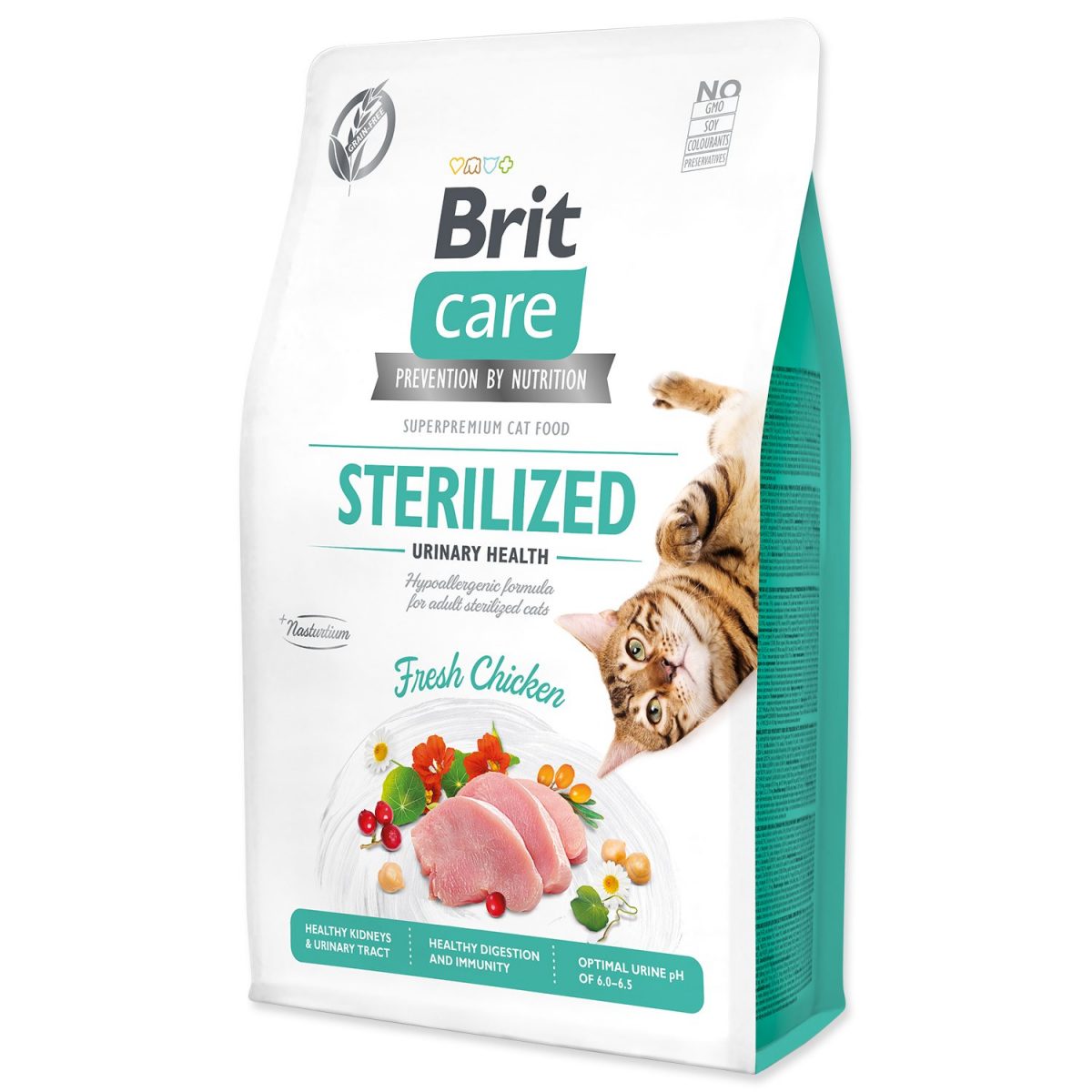 Brit Care Cat Grain-Free Sterilized Urinary Health 2 kg