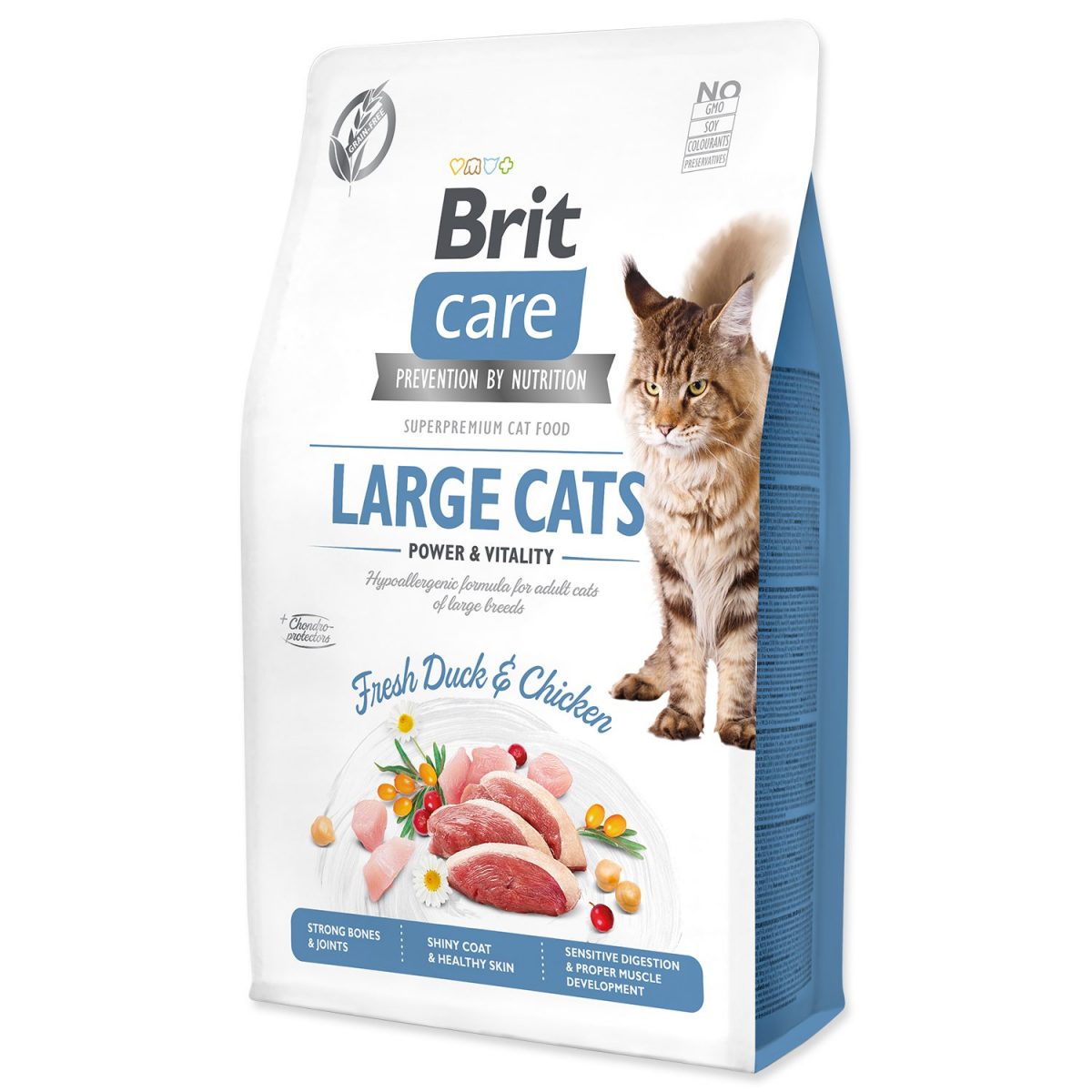 Brit Care Cat Grain-Free Large cats Power & Vitality 2 kg
