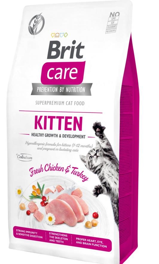 Brit Care Cat Grain-Free Kitten Healthy Growth & Development 7 kg