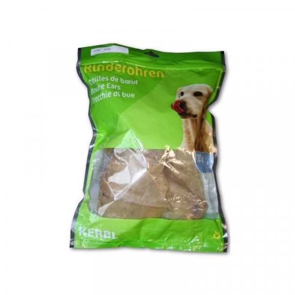 Uši hovězí sušené, 10 ks