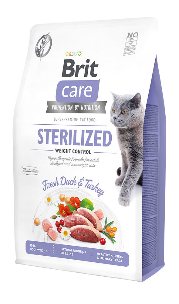 Brit Care Cat GF Sterilized Weight Control 2kg