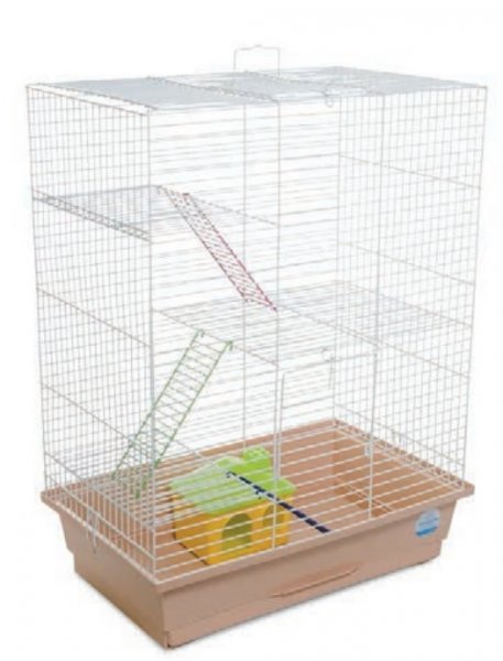 Klec pro hlodavce Nura s výbavou 44 x 27 x 59 cm