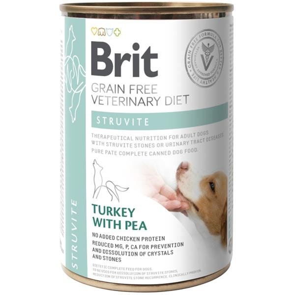 Brit VD Dog GF konz. Struvite 400g