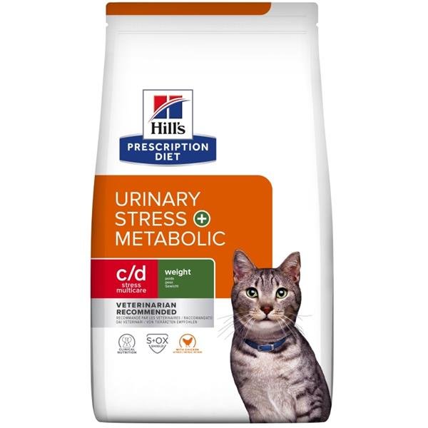Hill´s Fel. C/D dry Urinary Stress+Metabolic 1,5kg