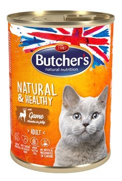 Butcher´s Cat Natur.&Healthy s jelením masem 400g