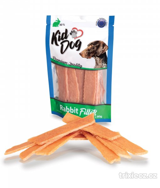 KIDDOG králičí filetované masíčko 80 g