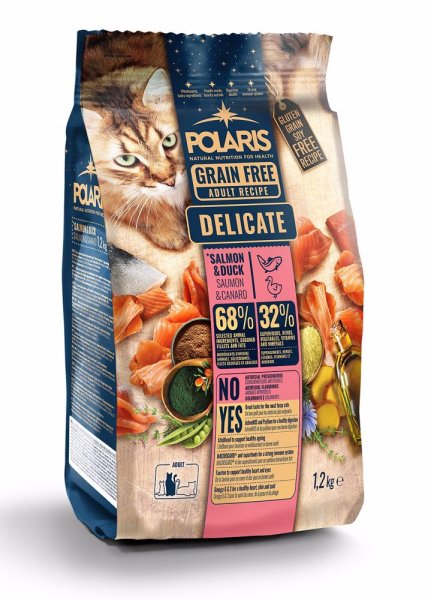 Polaris Cat Adult losos & kachna GF 1,2 kg