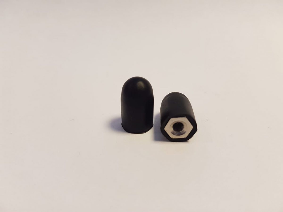 Elektrody Petrainer Pet998DR/998DB Deluxe s gumovou krytkou - 11 mm