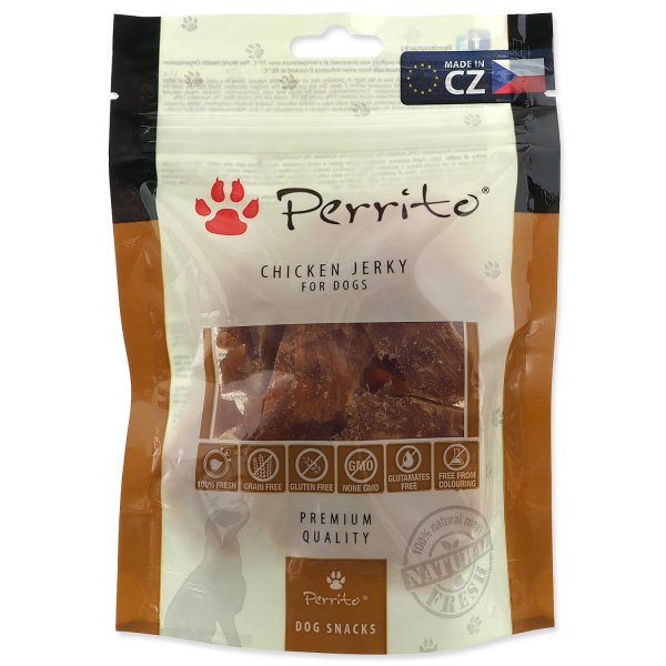 Pochoutka PERRITO Chicken Jerky 100g
