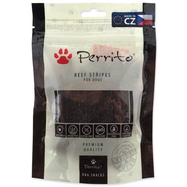 Pochoutka PERRITO Beef Stripes 100g