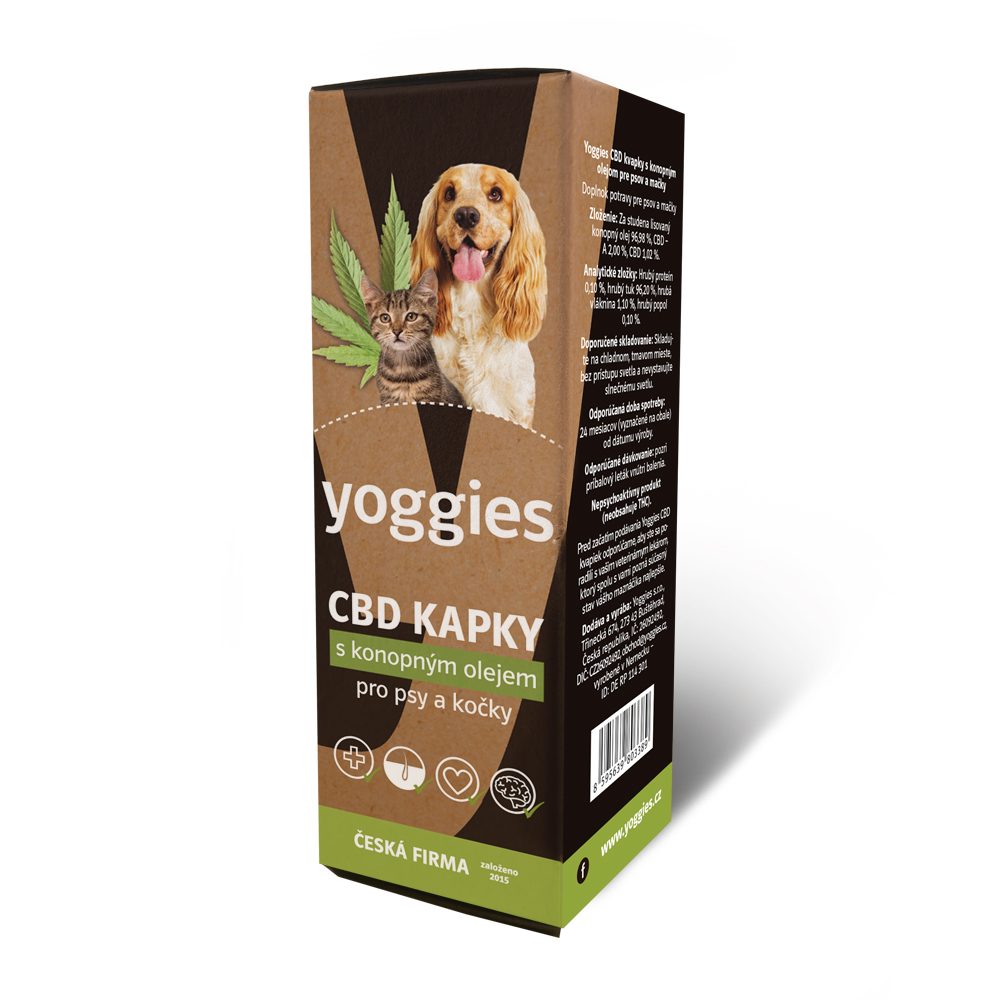 Yoggies® CBD olej 3,2 %  10ml