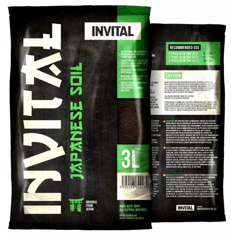 INVITAL Japanese Soil 3l Normal japonský