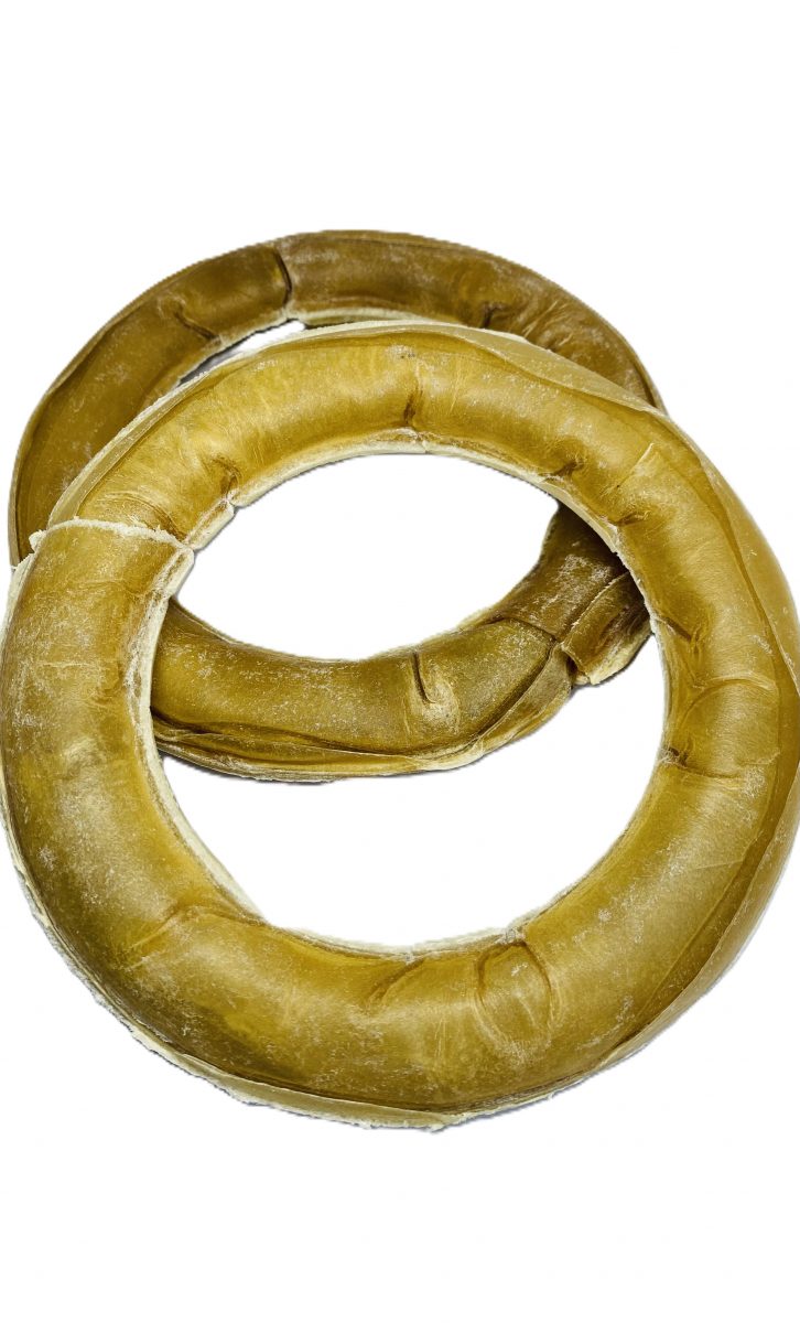 Kolečko z přírodní kůže 15 cm 1kus