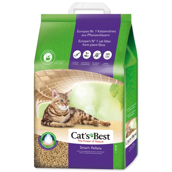 Kočkolit Cat`s Best Smart Pellets 10 kg 20l