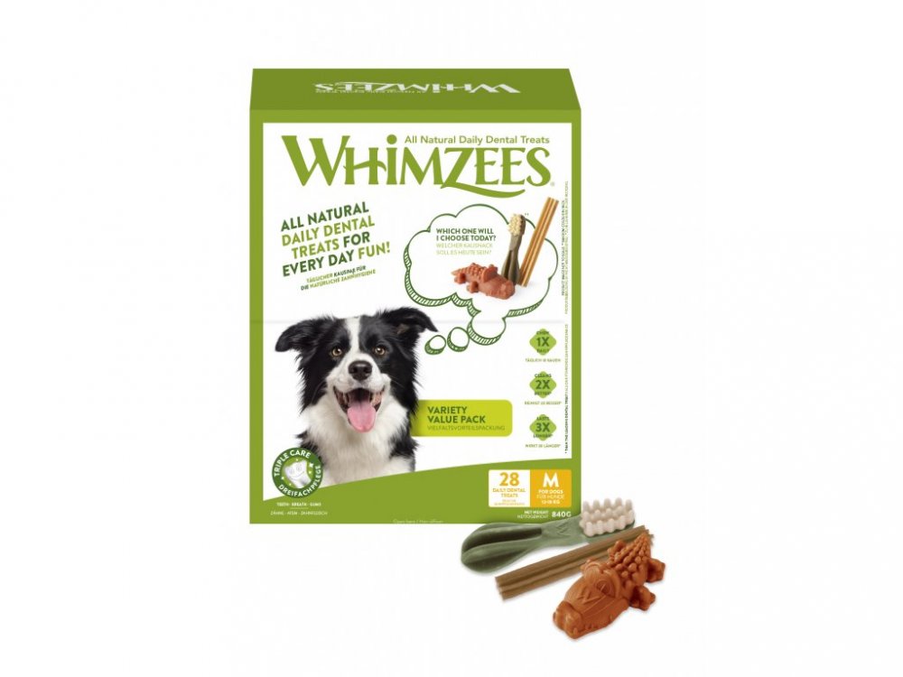 Whimzees Mix Box M 840g