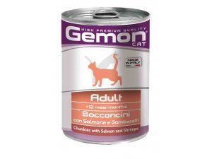 Gemon Cat HP kousky losos krevety 415g