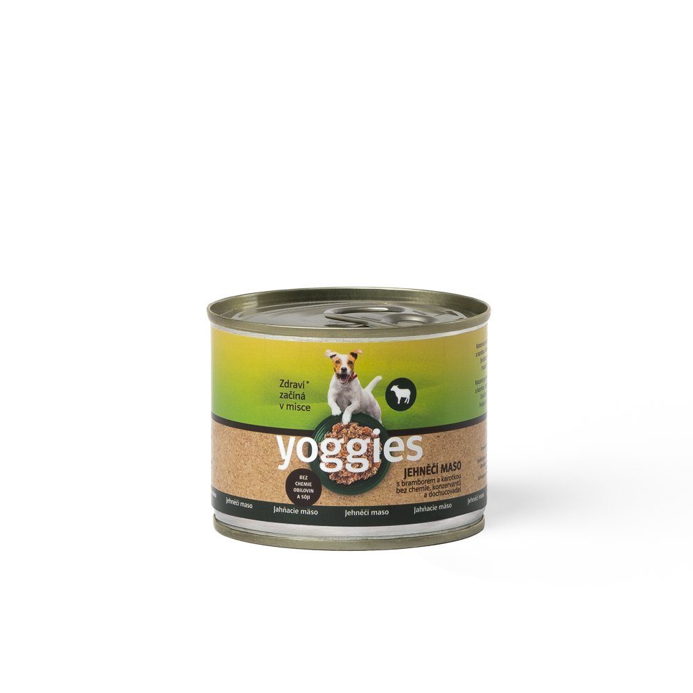 Yoggies jehněčí s bramborem a karotkou 200g