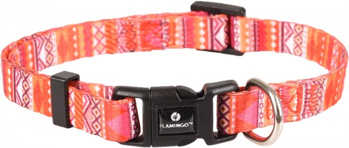 Flamingo Obojek pro psy nylon SYB 20-35cm x 10mm