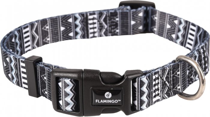 Flamingo Obojek pro psy nylon SADIE 40-55cm x 20mm