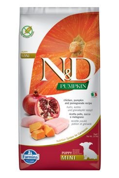 N&D Pumpkin DOG Puppy Mini Chicken & Pomegranate 7kg