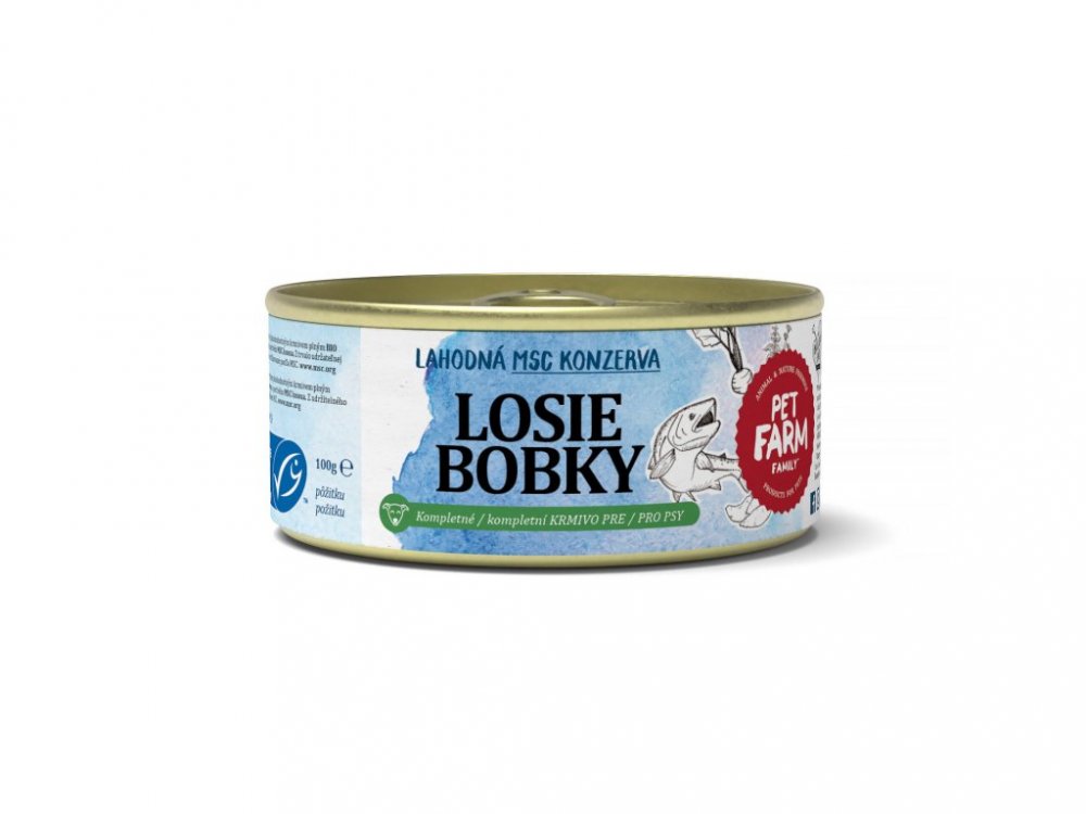 Pet Farm Family konzerva Dog Losos 100 g