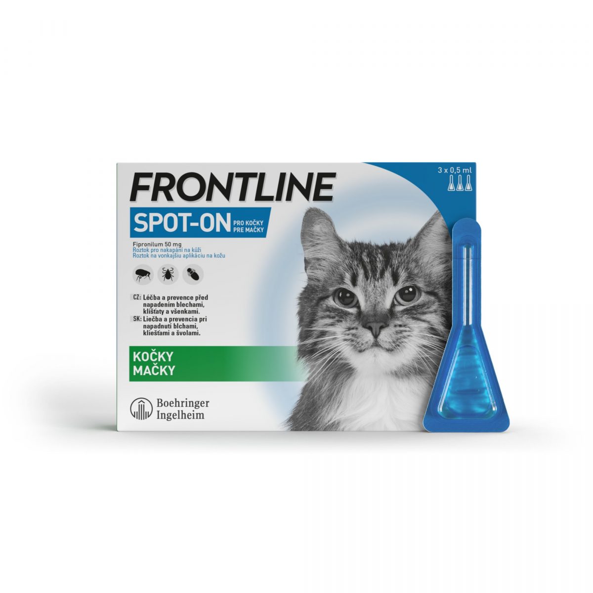 FRONTLINE spot-on CAT 0,5 ml - 3ks