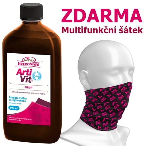 Artivit sir. 500 ml + multifunkční šátek zdarma