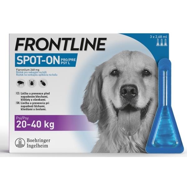 FRONTLINE spot-on L (20-40kg) - 3ks