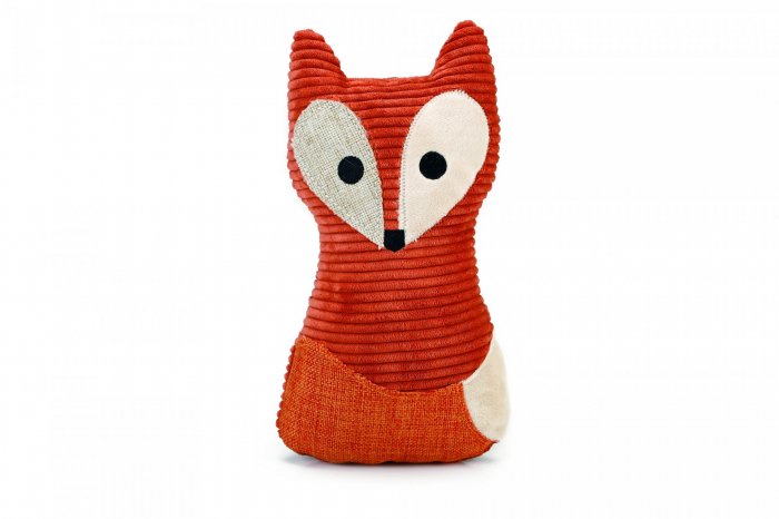 Designed by Lotte  Hračka liška Vido pro psy látková oranžová 25,5cm