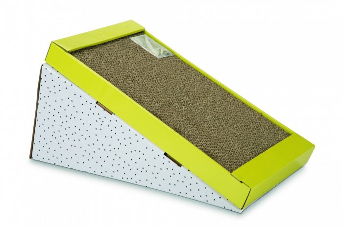 Beeztees Škrabadlo pro kočky kartonové HILL 47x26x25cm