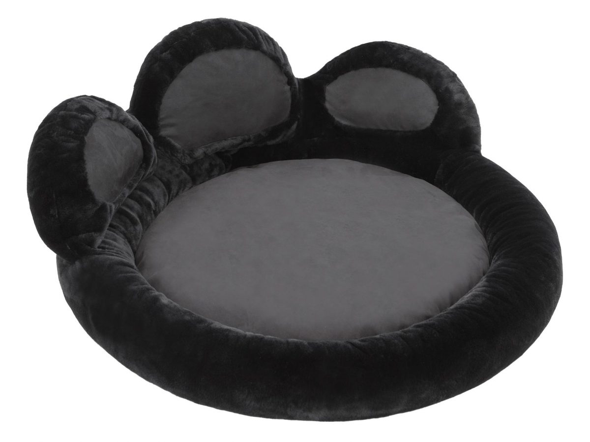 Pelíšek pro psa Reedog Exclusive Paw Black - XL