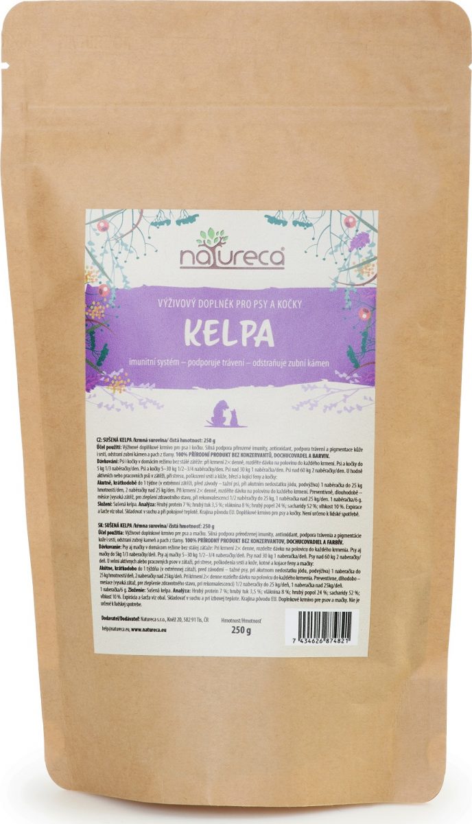 NATURECA Kelpa sušená 250g