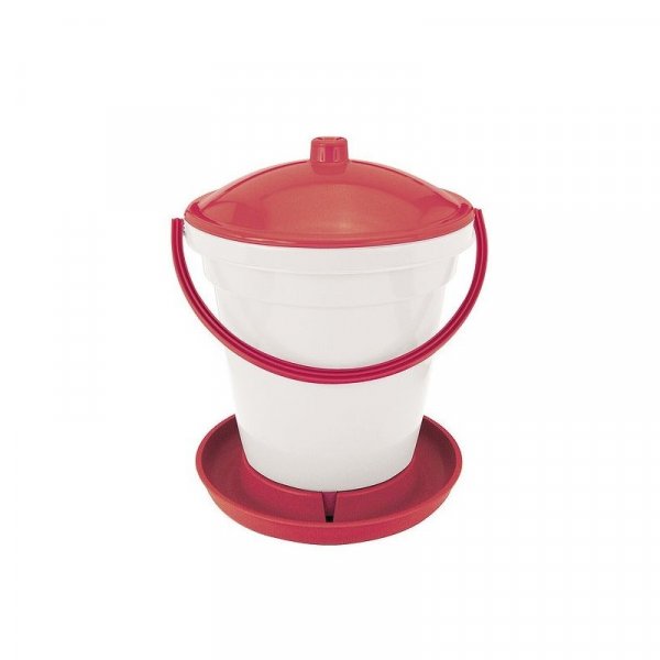 Napájecí kbelík pro drůbež plastový, 18 l