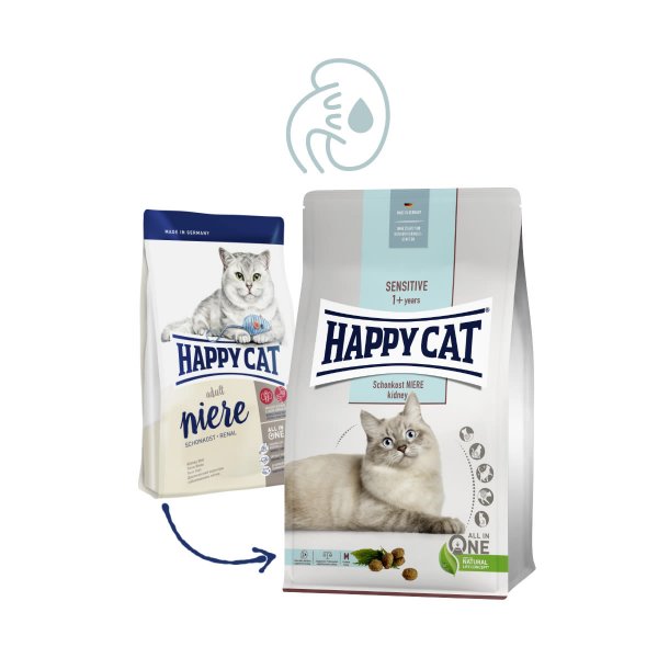 Happy Cat Sensitive Schonkost Niere Ledviny 4 kg