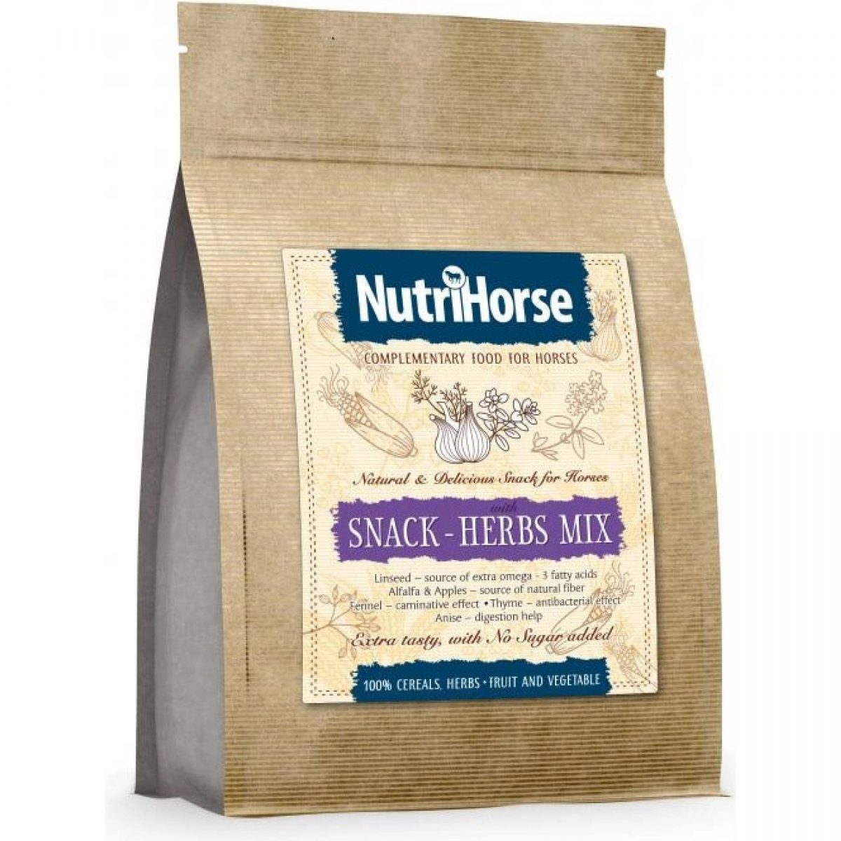 Nutri Horse Snack Herbs 600g