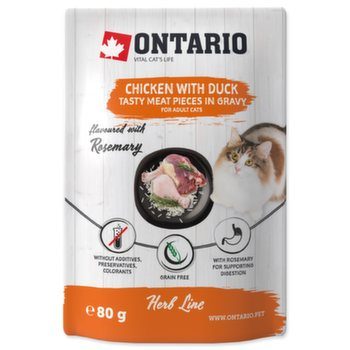 Ontario Herb - Chicken with Duck, Rice and Rosemary 80g